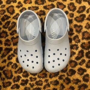 Women’s Blue Classic Clogs-Size 8